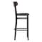 Flash Furniture Green Vinyl Seat Barstool with Walnut Wood Back XU-DG6V6GNV-WAL-GG - alternate 7